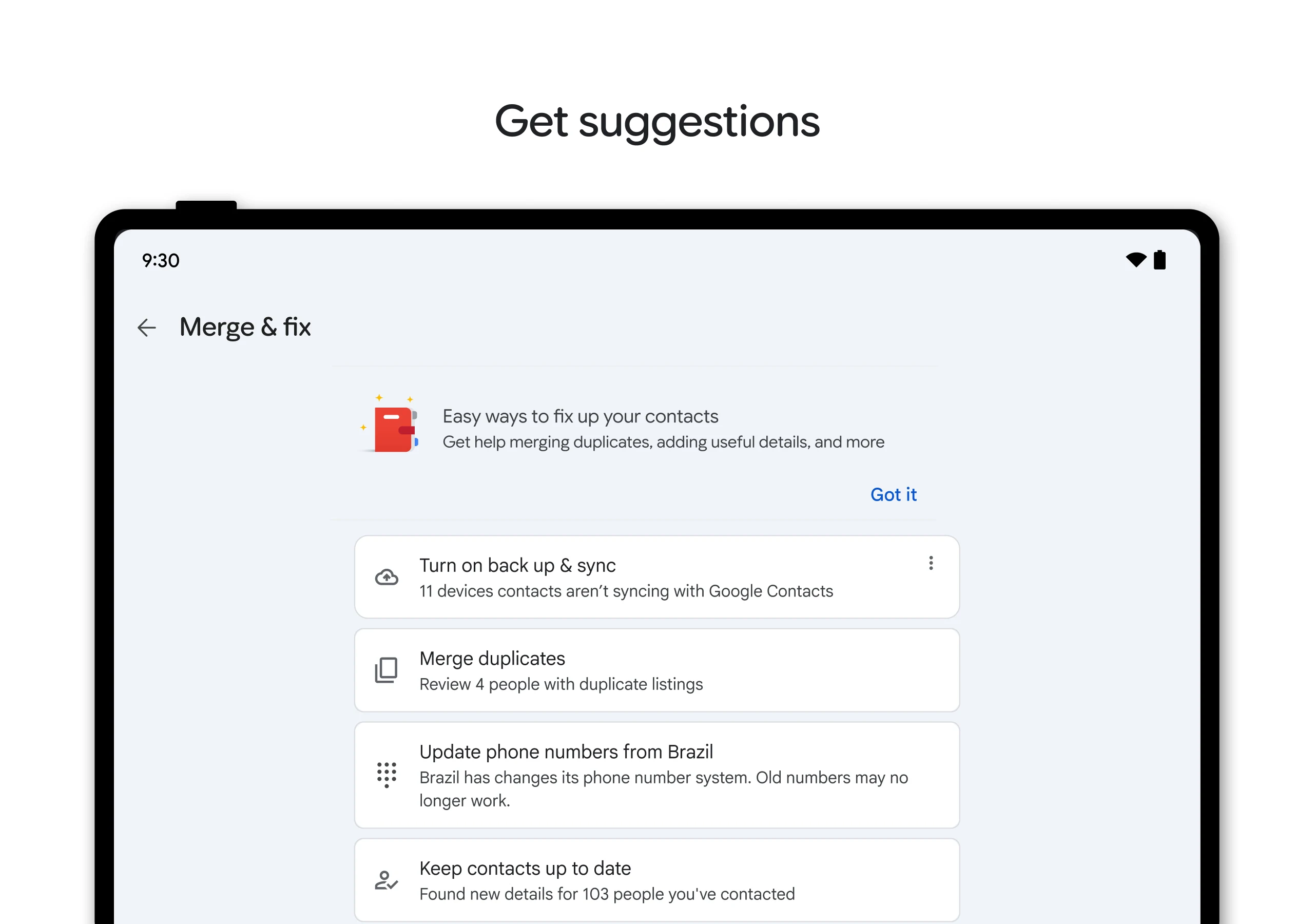 Danh bạ screenshot